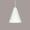 A19 Lighting Greenlandia Pendant, Bisque P804-WCC-1LEDE26